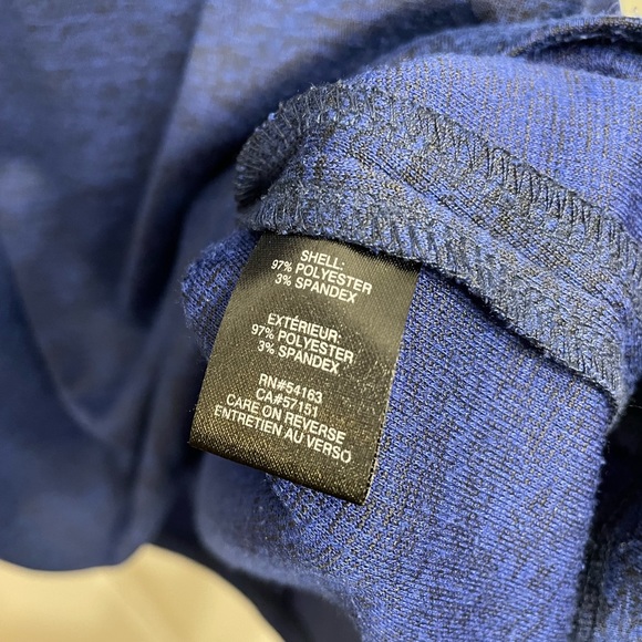 Blue dress. Worn a couple times. Very classy yet business casual. - Picture 4 of 4